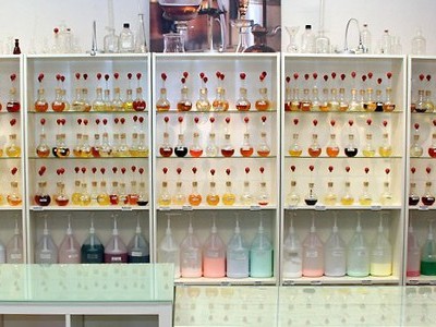 Shelves of Fragrances